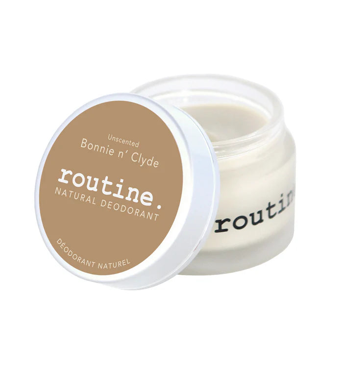 Routine. Pot de déodorant non parfumé - Bonnie & Clyde