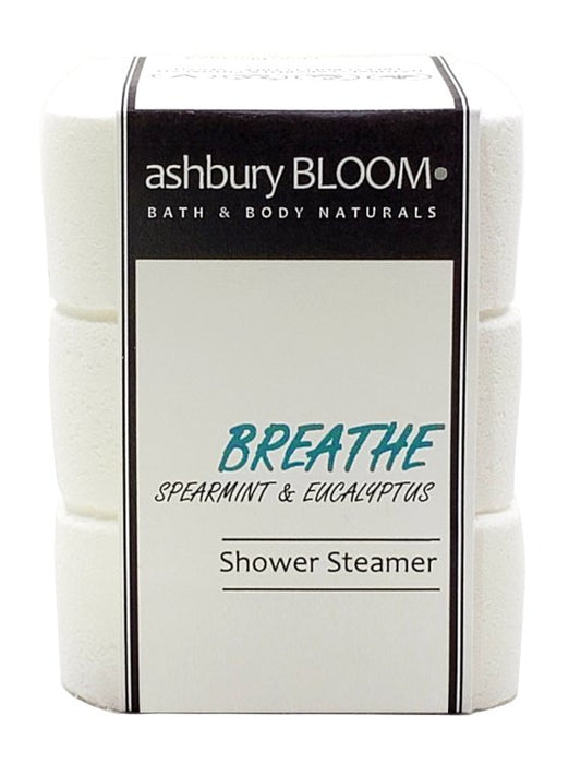 BREATHE 3-Pack Shower Steamers (Spearmint & Eucalyptus) - The Good Vibez Collective