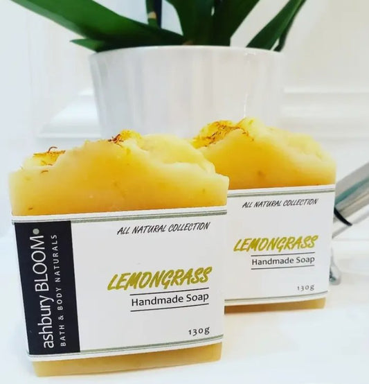 Lemongrass Soap Bar (130 G) - The Good Vibez Collective