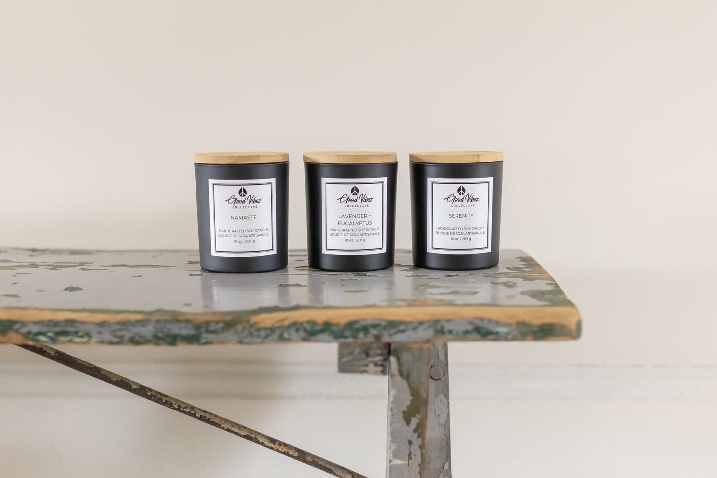 Serenity Soy Candle (10 OZ) - The Good Vibez Collective