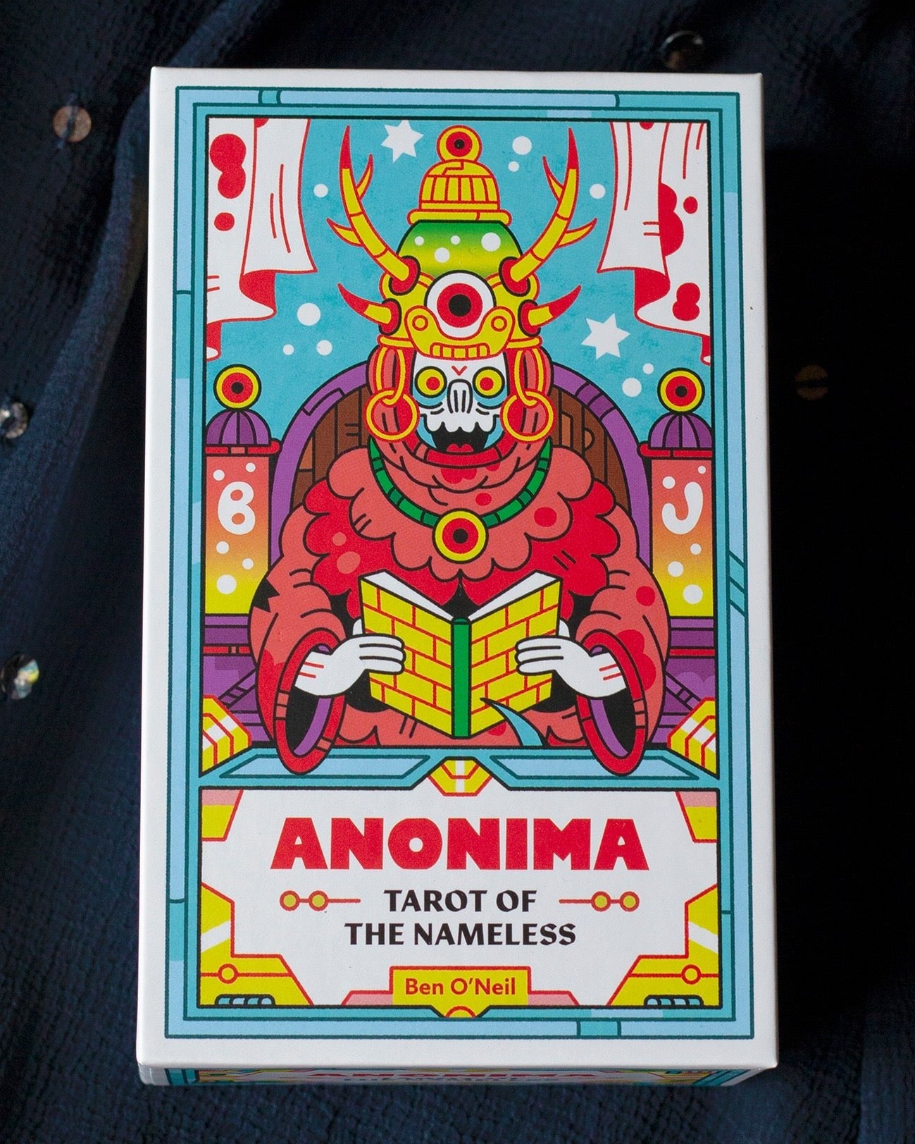 Mysterious Anonyma Tarot of the Nameless' - a deck of tarot cards with intricate, enigmatic illustrations.