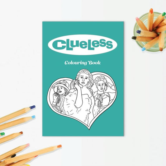 Clueless Colouring Book (Limited Edition) - The Good Vibez Collective