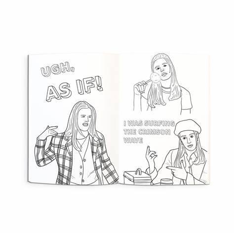 Clueless Colouring Book (Limited Edition) - The Good Vibez Collective