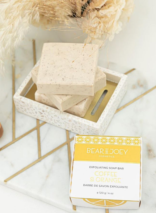 Coffee and Orange Exfoliating Bar Soap - The GV Collective