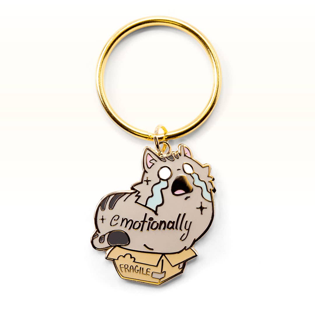 Emotionally Fragile Keychain - The GV Collective