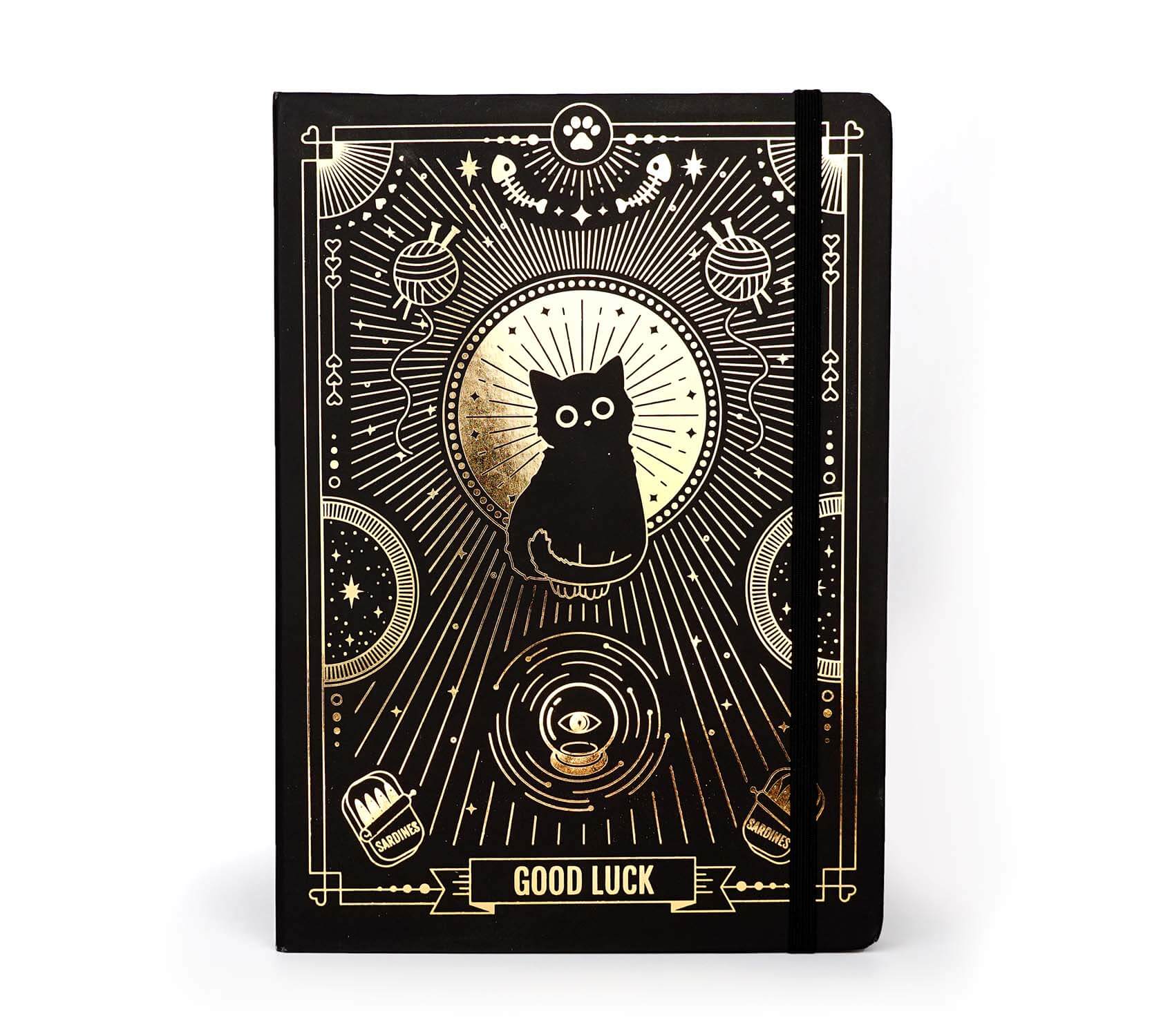 Good Luck Cat Journal (Lined Pages) - The GV Collective