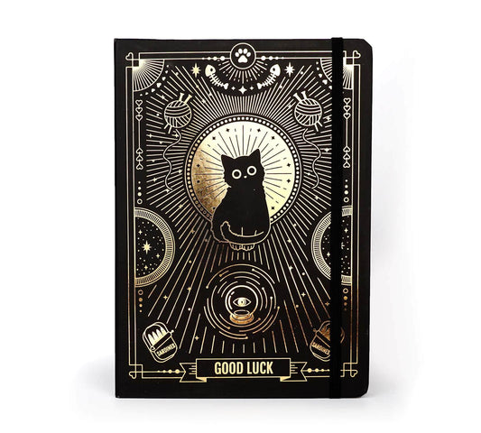 Good Luck Cat Journal (Lined Pages) - The GV Collective