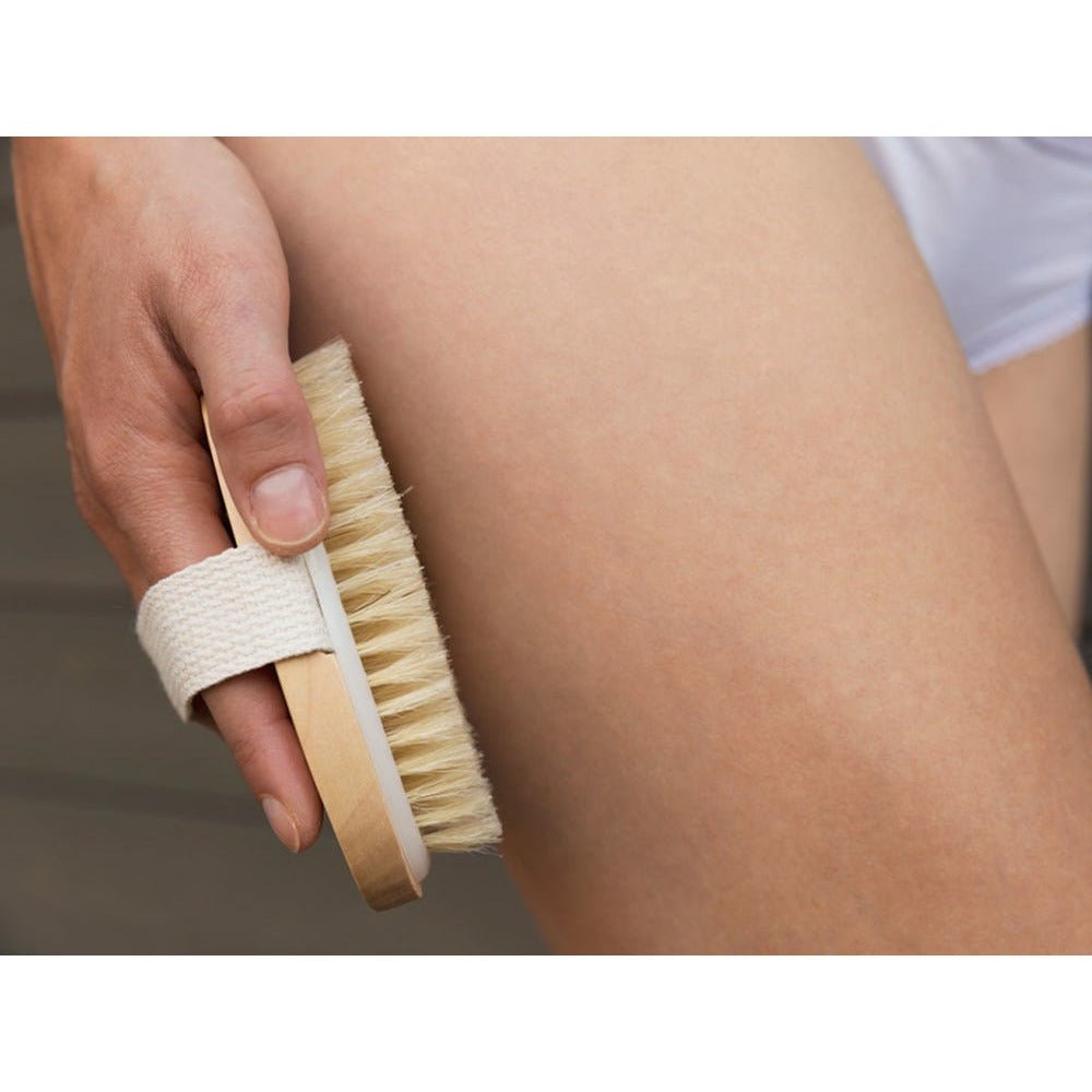 Hand Held Dry & Shower Brush (Vegan) - The GV Collective