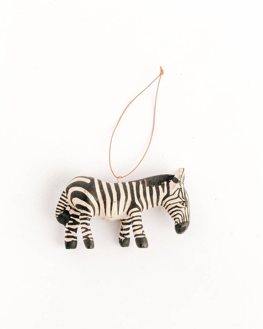 Holiday Gift Box - Tea Tin, Zebra Ornament, Spoon, Infuser - The Good Vibez Collective