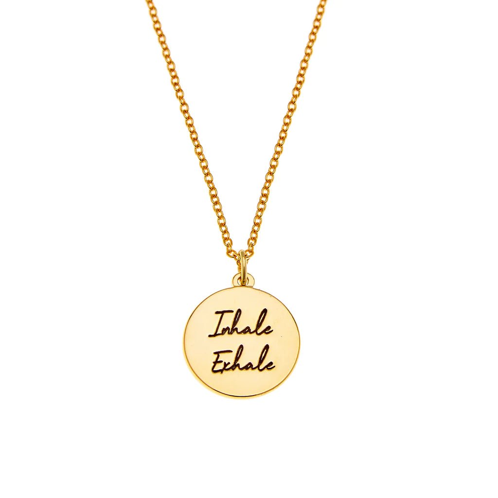 Inhale Exhale Necklace - The GV Collective