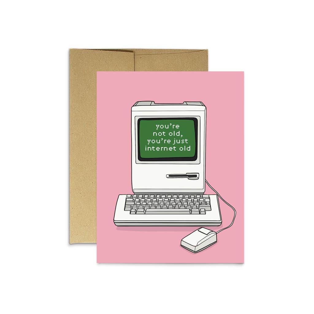 Internet Old Birthday Card - The GV Collective