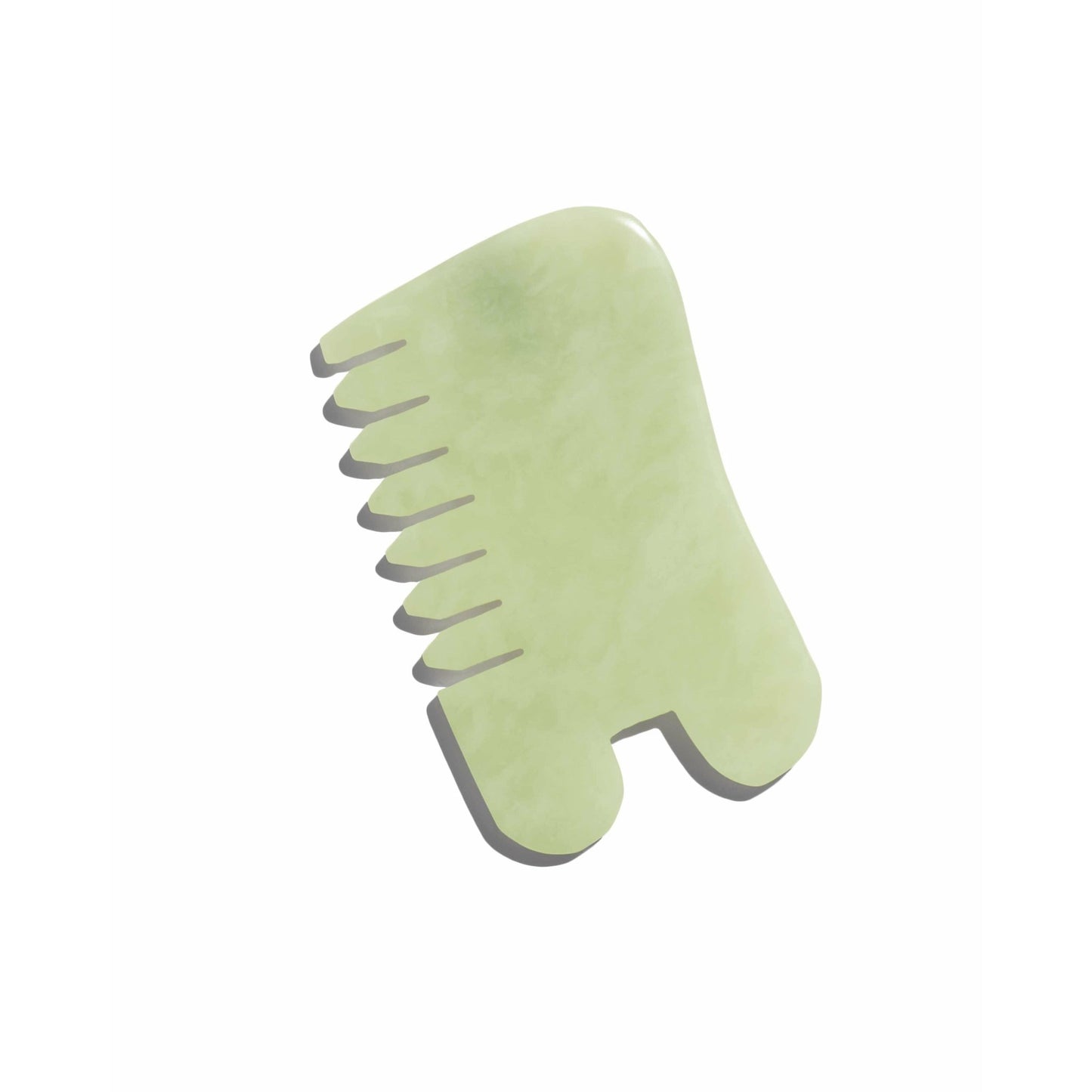 Jade Massage Comb + Gua Sha - The GV Collective