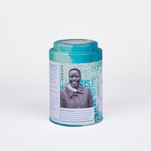 Peppermint Detox Tea Bag Tin - Organic Fair-Trade Herbal Tea - The Good Vibez Collective