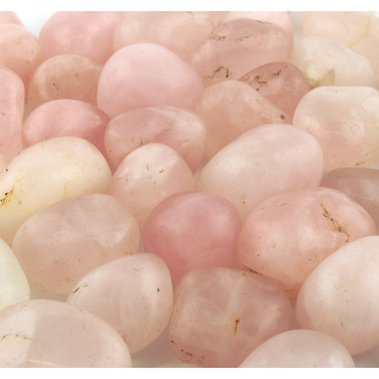 Rose Quartz Tumbled Stone (Small/Polished) - The GV Collective