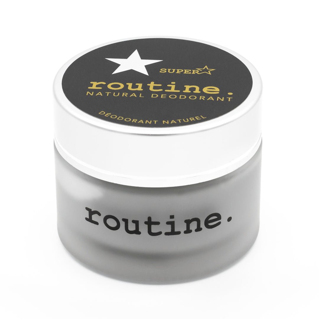 Routine. Natural Deodorant Jar - Superstar - The GV Collective