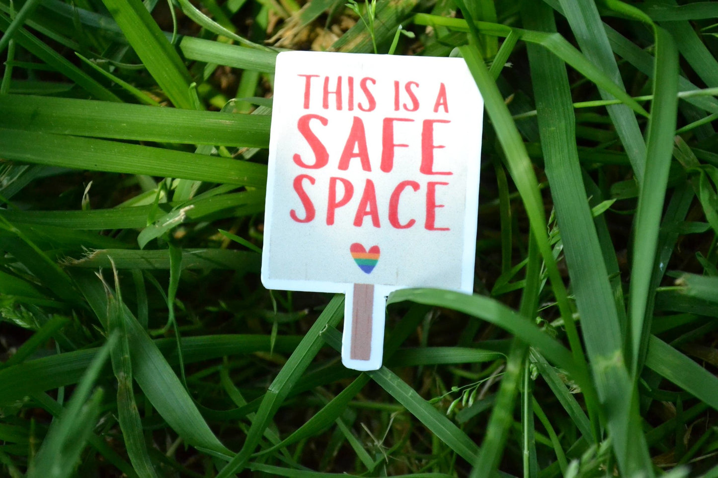 Safe space lgbtq sticker - The GV Collective