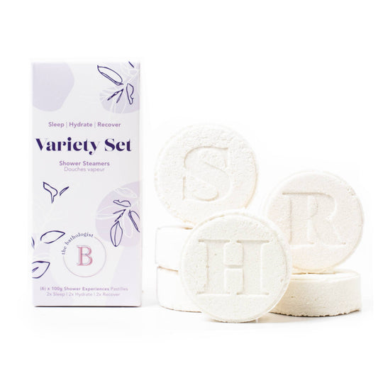 Shower Steamers Variety Set (Hydrate + Recover + Sleep) - The GV Collective