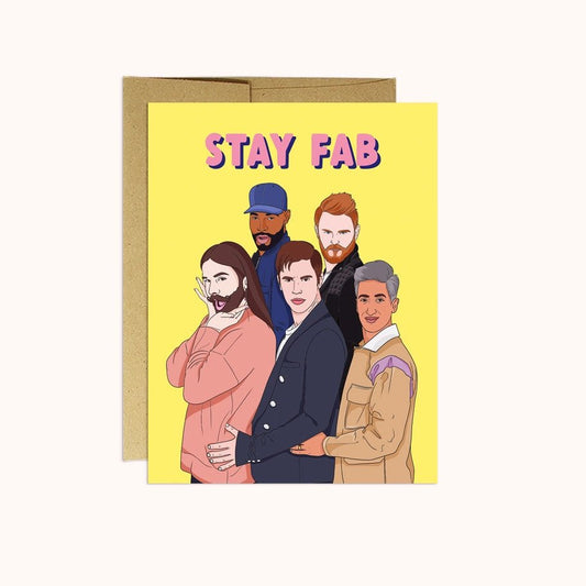 Stay Fab! Card - The Good Vibez Collective