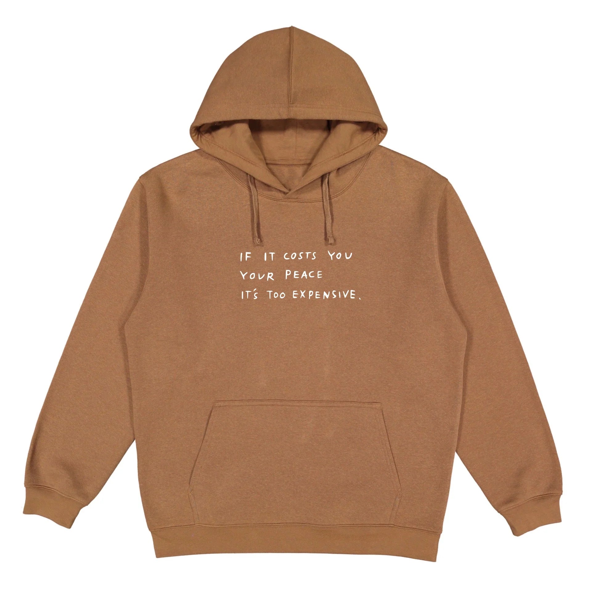 The Cost Of Peace Hoodie - The Good Vibez Collective