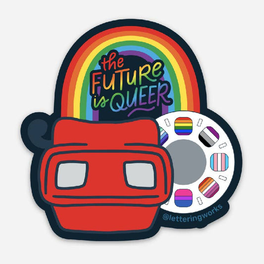 The Future is Queer Sticker - The GV Collective