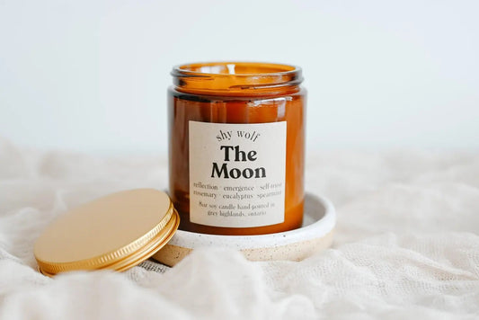 The Moon Candle (Eucalyptus, spearmint & rosemary) - The GV Collective