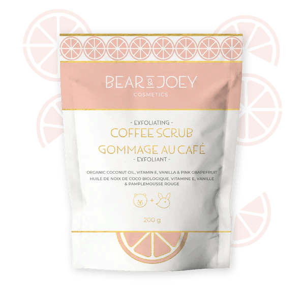 Vanilla and Pink Grapefruit Coffee Body Scrub - The GV Collective